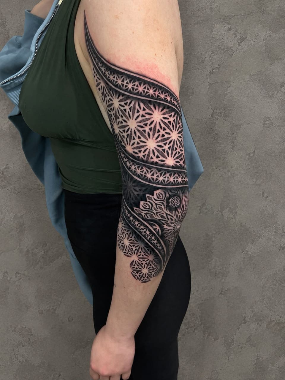 Flowing Flower of Life Sleeve