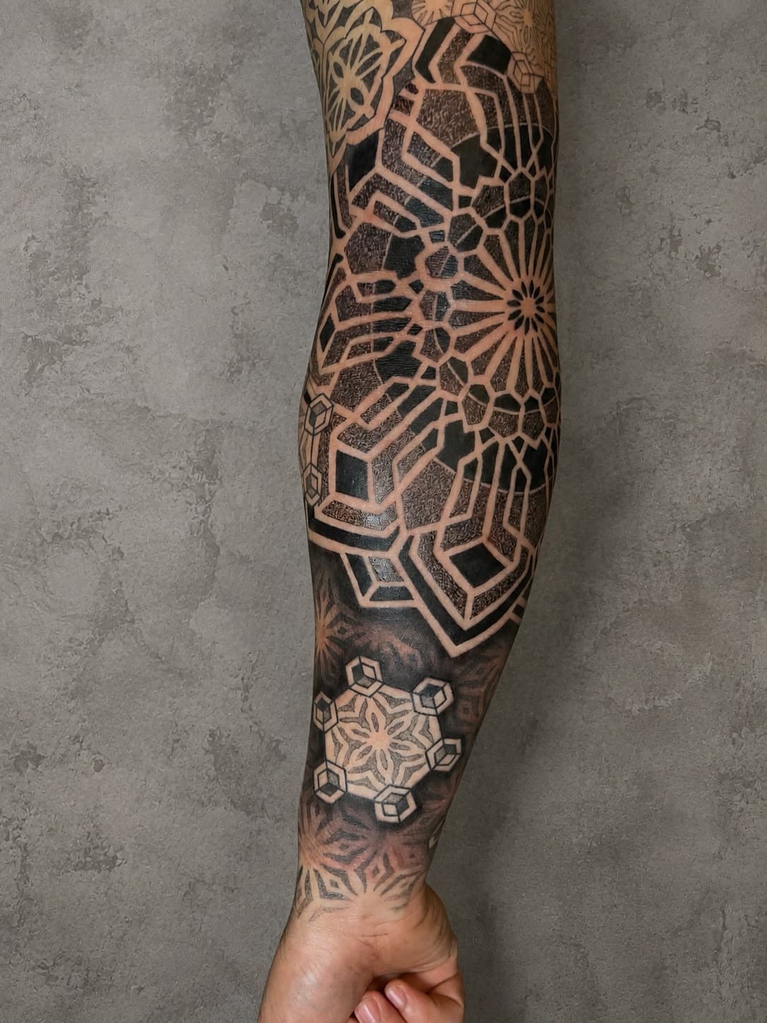Radial Cube Arm Composition