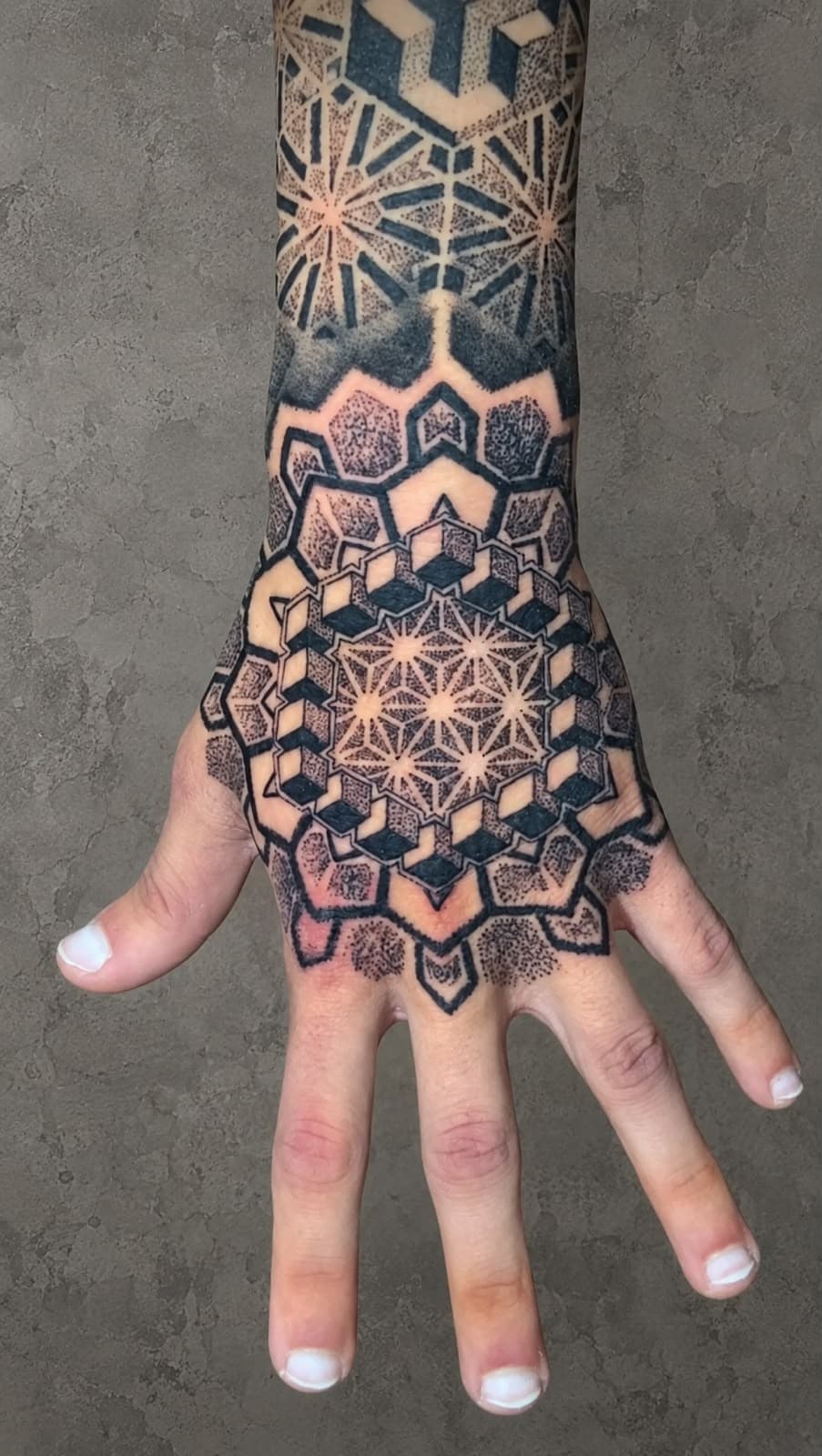 Sacred Geometry Hand Piece